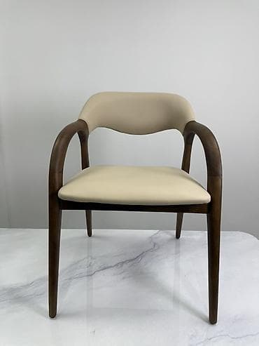 лак для кожи: Стул для зала, Новый, Дерево — 1