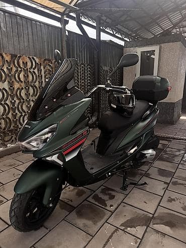 Скутеры: Скутер/mакси-скутер Arenzo (бренд на обтекателе) в матовом — 2