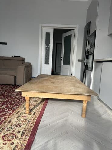 стол дерева: Жер стол/Конок стол сатылат Низкий прямоугольный стол для — 1