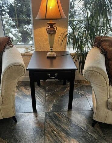 купить тумбу прикроватную: В продаже фирменные столики из красного дерева вишни! DREXEL HERITAGE — 1