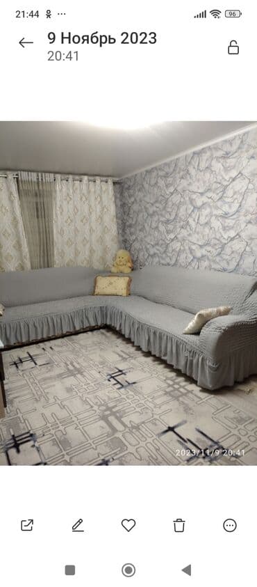 1ком 12мкр: 1 комната, 32 м², 1 этаж, Дизайнерский ремонт — 10