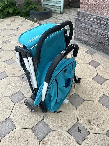 польские коляски 3 в 1: Коляска, Другой бренд, цвет - Голубой, Б/у, Самовывоз, Платная доставка — 5