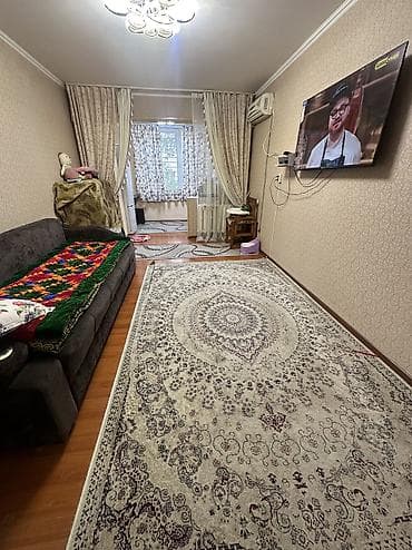 7 мкр квартиры: 1 комната, 35 м², 104 серия, 2 этаж, Косметический ремонт — 2