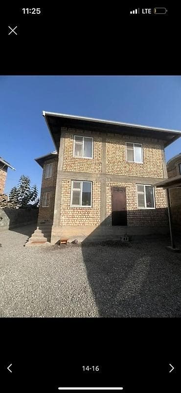osh hostel: Двухэтажный кирпичный дом. Адрес: Фуркат, улица Нурмамат ажы — 1
