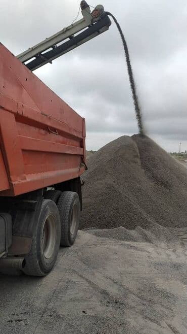 Смесь отсев и песок, Камаз, Зил