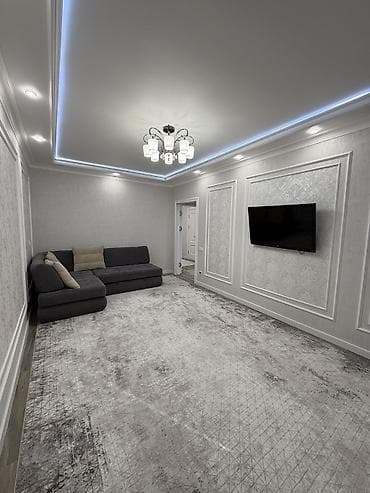 квартиры на месяц бишкек: 3 комнаты, 63 м², Индивидуалка, 3 этаж, Дизайнерский ремонт — 3