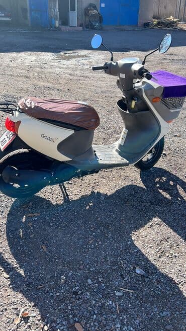 спортивные мото: Тип скутера Suzuki, 50 куб. см, Бензин, Б/у — 5