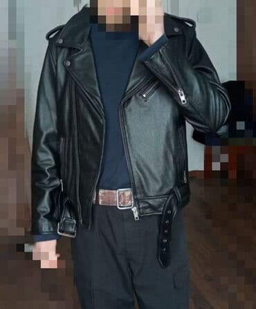 Куртки: Косуха мужская, 48 размер (М). Классический фасон, плотная — 2