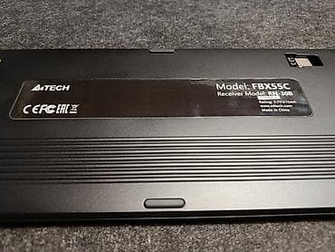 компьтер: Клавиатура, A4Tech, Кайчы, Bluetooth туташтыруу, Өлчөмү: 100% — 5