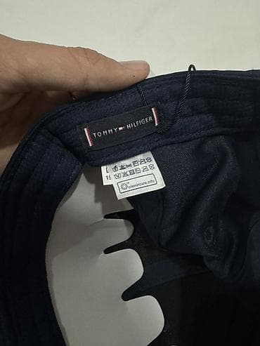 versace: Головные уборы, Tommy Hilfiger, Новый, цвет - Синий, Самовывоз — 2