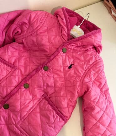 белый платья для девочек: Детский комбинезон от Polo Ralph Lauren, оригинал; стёганный на — 3