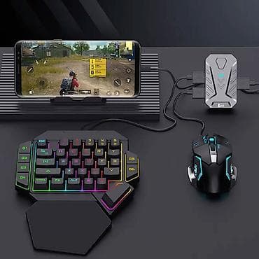 hyperx pulsefire haste: 🎮 Игровой комплект 4 в 1 для телефона (Клавиатура + Мышь + Адаптер + — 1