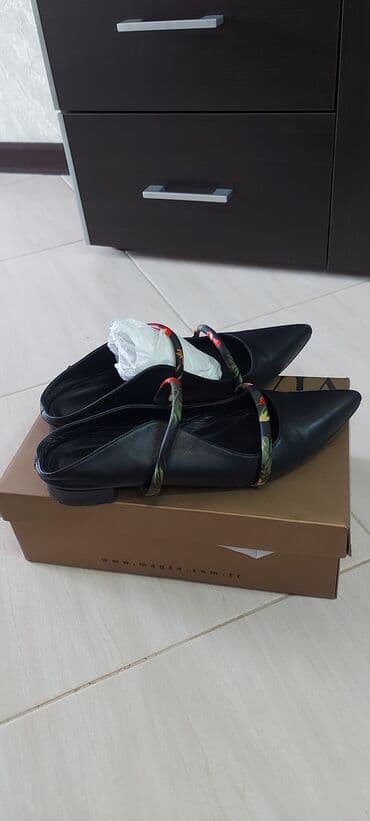 фирменная обувь из италии: Туфли, 39.5, BELLOTA, Б/у, цвет - Черный, Бесплатная доставка — 3