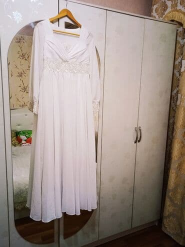 свадебные платья бишкек дордой: Үлпөт көйнөгү, 2XL, Шакексиз, Жабык, Мусулман, Кыргызстан, Колдонулган — 1