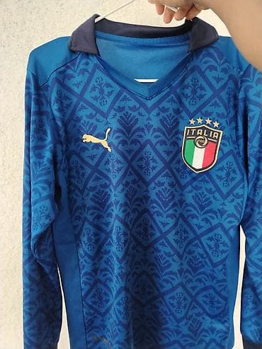 пума puma: Игровая футболка бу сборной Италии (Italia) с длинным рукавом - — 3