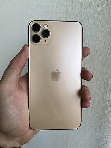iphone 7 silver: IPhone 11 Pro Max, Б/у, 64 ГБ, Золотой, Зарядное устройство — 1