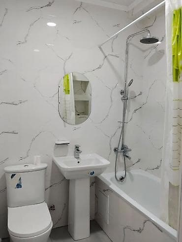 Квартиры: 1 комната, 51 м², Асанбай мкр Элитка, 3 этаж, Евроремонт — 3