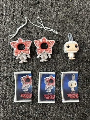 машина дети: Kinder joy. Мини‑фигурки «очень странные дела» Демогоргон и Оди в — 2