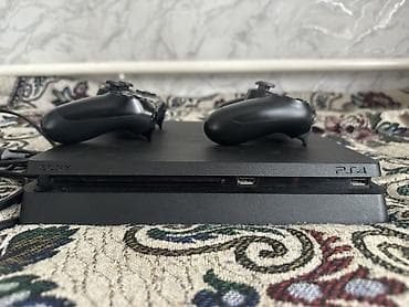 wi fi вингл: Sony PlayStation 4 Slim 500гб (PS4) с двумя геймпадами DualShock 4 — 2