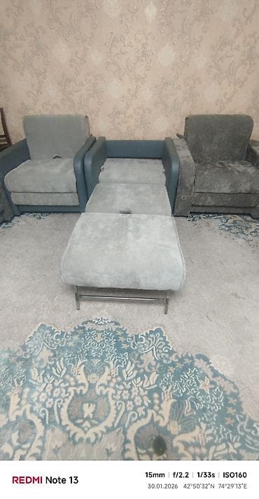 детский раскладной диван: Прямой диван — 4