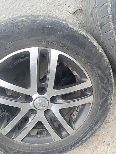 195 65 15 с: Колеса в сборе 195 / 65 / R 15, Лето, Б/у, Комплект, Легковые, Литые — 4