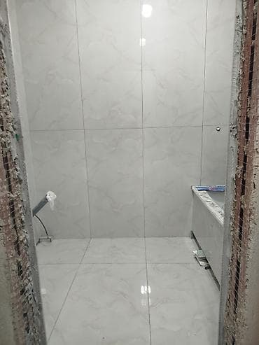 установка двери токмок: Дубалдарды коюу үчүн даярдоо, Дубалдарды грунттоо үчүн даярдоо, Плиткаларды кесүү | Карапа плиткасы, Керамогранит плиткасы, Мозаика плиткасы | Диагоналдуу төшөө, Горизонталдуу төшөө, Жылдыруу менен төшөө 6 жылдан ашык тажрыйба — 2