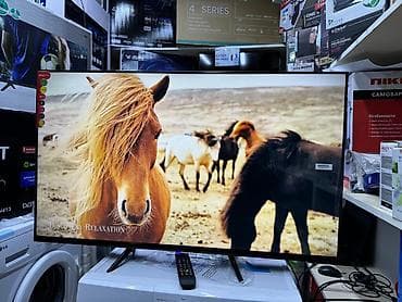 hisense: Телевизор samsung QN45F smart tv с интернетом youtube, 110 см — 8