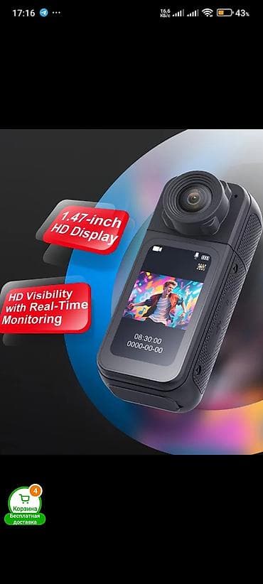 sony 7: Мини‑экшн‑камера с поворотным объективом и экраном - Компактный — 1