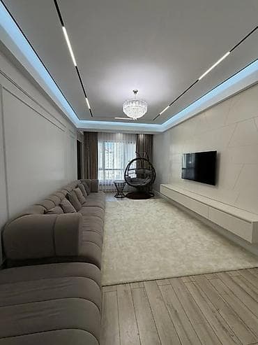 Квартиры: 3 комнаты, 121 м², Элитка, 4 этаж, Дизайнерский ремонт — 4