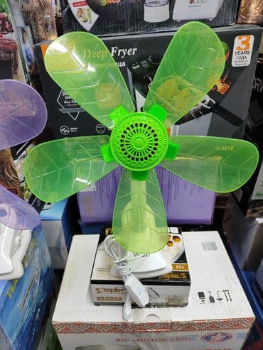 вентиляторы: Вентилятор Настольный, Лопастной — 2