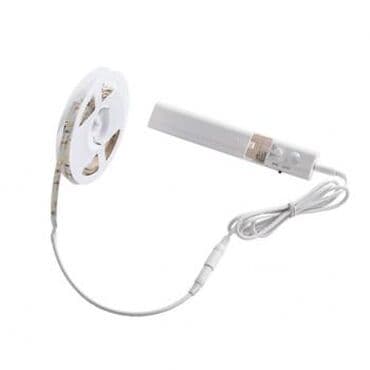 светодиодный светильник с датчиком движения: Светодиодная лента с датчиком движения на батарейках Светодиодная — 4