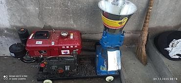 Пеллетный пресс с дизельным приводом (напольная станина) Описание: -