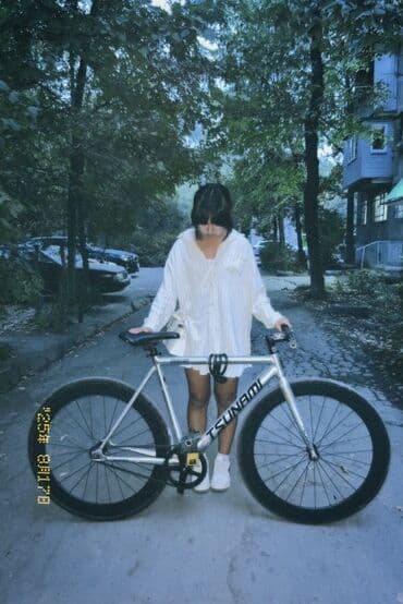 купить бу велосипед из германии: Шоссейный велосипед, Tsunami, Рама M (156 - 178 см), Б/у — 2