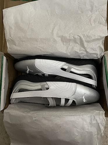 балетка puma: Кроссовки, 38, Puma, Новый, цвет - Серебристый, Самовывоз — 4