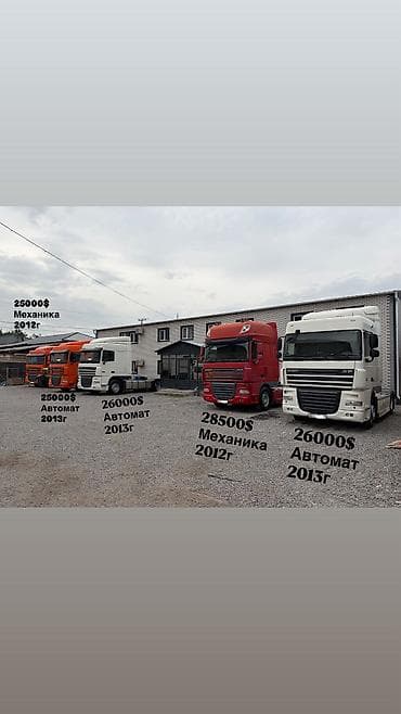daf cf: Тягач, DAF, 2012 г., Без прицепа — 2