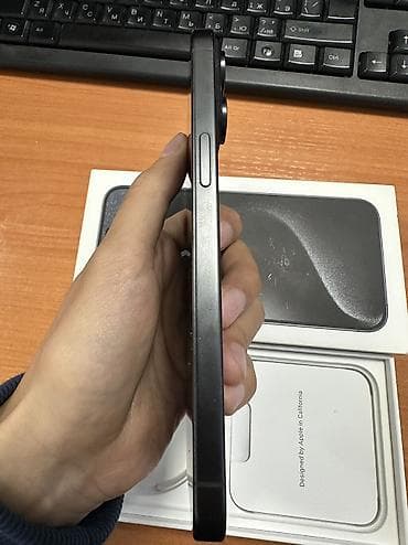 iphone 12 pro max цена в бишкеке: IPhone 15 Pro Max, Б/у, 256 ГБ, Black Titanium, Коробка, 83 % — 4