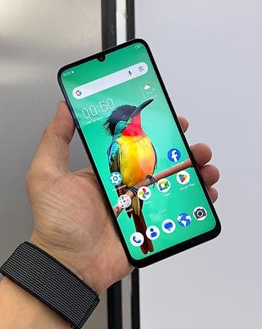ZTE Blade A53-plus, Б/у, 128 ГБ, цвет - Голубой, В рассрочку, 2 SIM