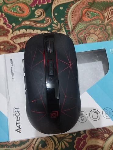 Беспроводные компьютерные мыши (2 модели) 1) Игровая мышь A4Tech с