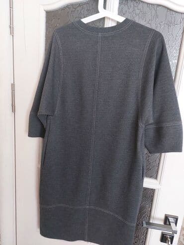 распродажа одежды больших размеров: Платье на повседневку и на выход, почти новое, удобное, трикотажное — 3