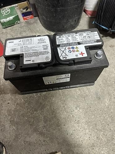 буфер без усилителя: АКБ BMW AGM 92 Ah - Оригинальный аккумулятор BMW (AGM). - Емкость: 92 — 1