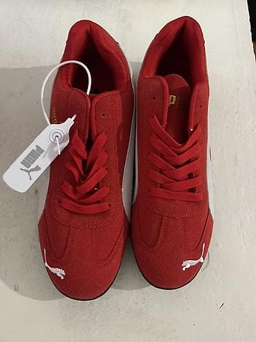 Мужские кроссовки, 42.5, Puma, Новый, цвет - Красный, Самовывоз