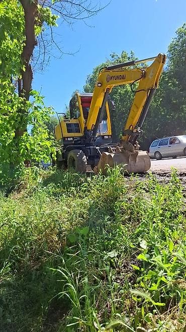 Услуги экскаватора | Водопровод, Планировка участка, Демонтаж