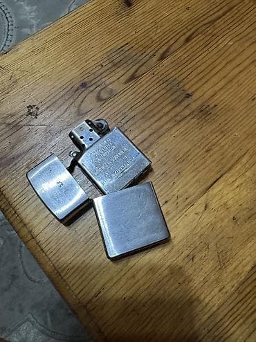 часы зажигалка: Зажигалка, Zippo, Бензиновая, Б/у — 2