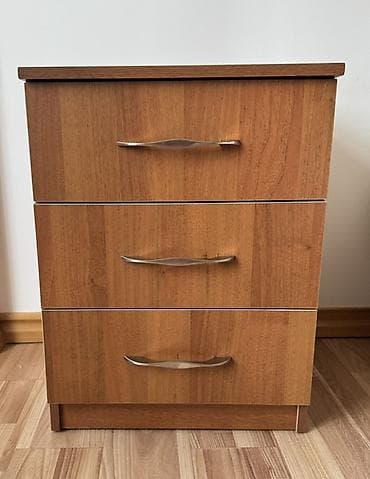 Эмерек: Кийим үчүн комод, Колдонулган, Күзгүсүз, ЛДСП, түсү - Күрөң, Өзү алып кетүү — 1