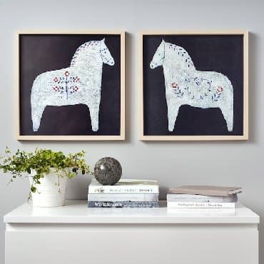 Украсьте интерьер вашего дома картинами!!! ⠀ Расписные лошадки - 40*40 at lalafo.kg Украсьте интерьер вашего дома картинами!!! ⠀ Расписные лошадки - 40*40