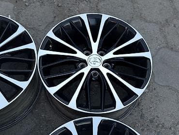 01: Литые Диски R 18 Toyota, Комплект, отверстий - 5, Б/у — 6