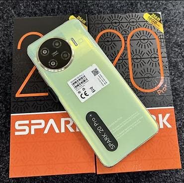 tecno spark 8c цена: Tecno Spark 20 Pro, Новый, 256 ГБ, цвет - Зеленый, 2 SIM — 2