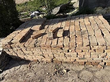 старый сервант: Кирпич полнотелый керамический, разобранный со строения. - Материал — 3