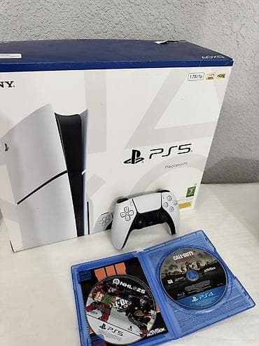 ps3 hdmi: Продается PlayStation 5 Slim В комплекте: кабели, 2 геймпада, диски — 1