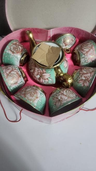 акция набор: Чайный набор из фарфора. Бренд MZ Czech Republic В комплекте: чайник + — 2